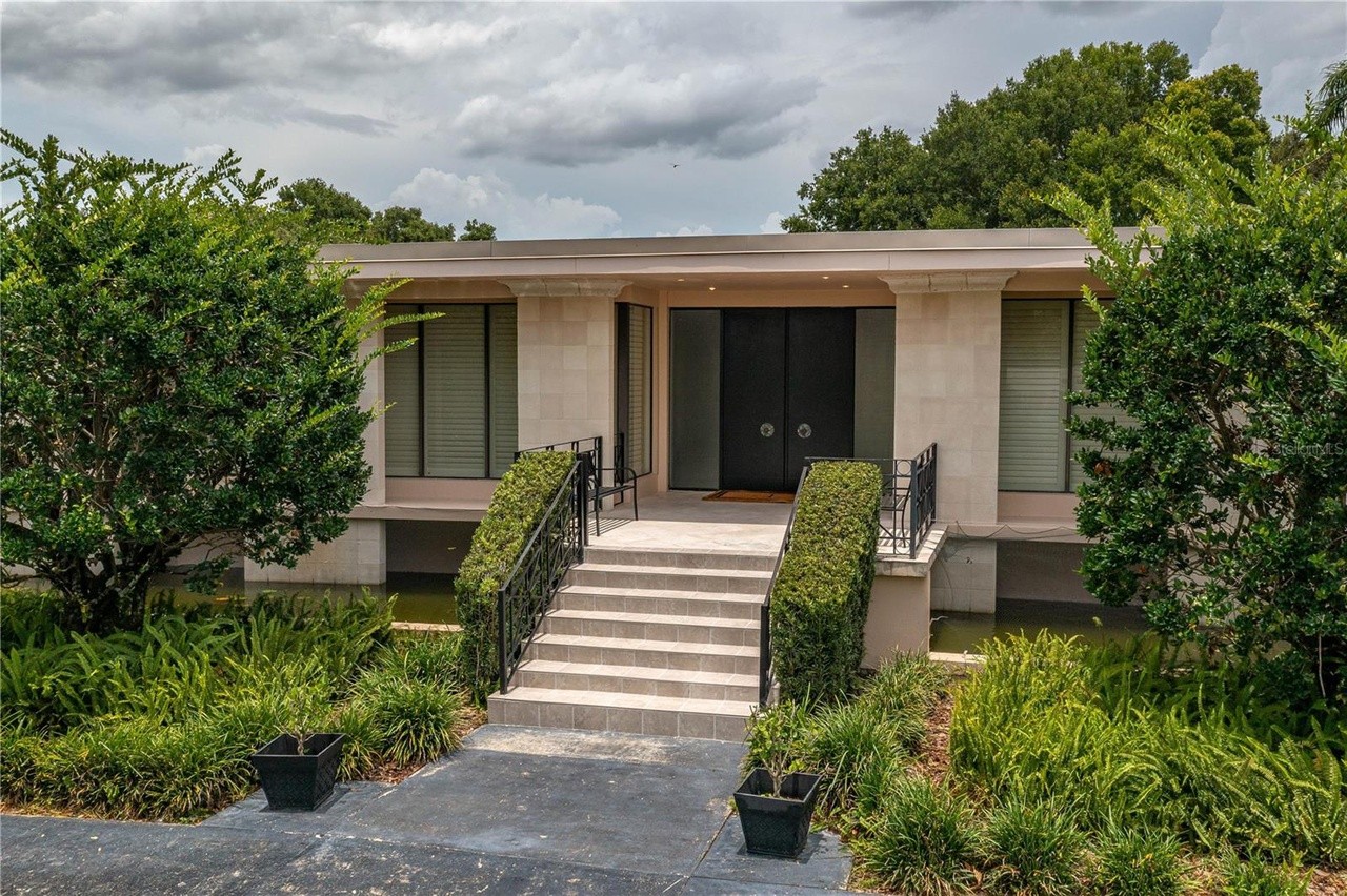A Winter Haven midcentury gem designed by a Frank Lloyd Wright protégé is now for sale