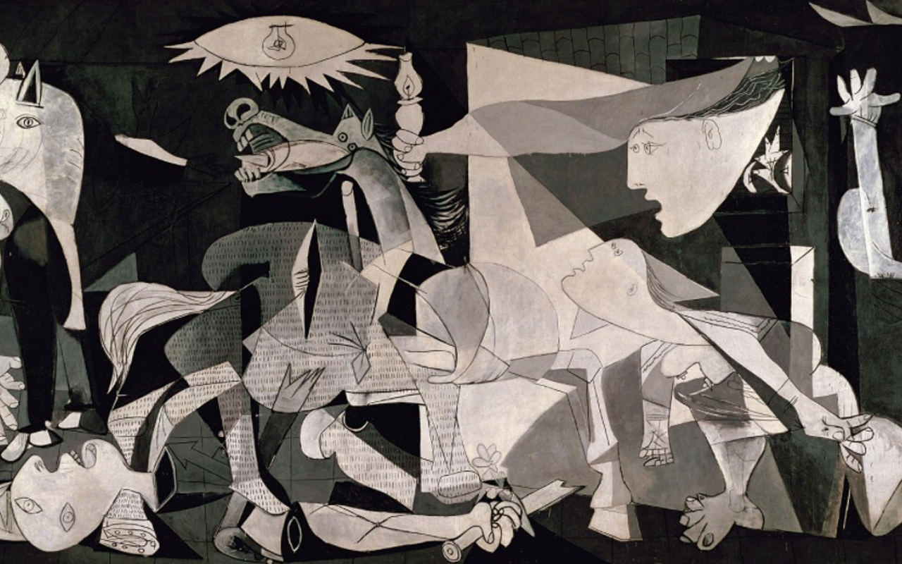 Picasso's 'Guernica' demonstrates how the horrors of war can affect art.