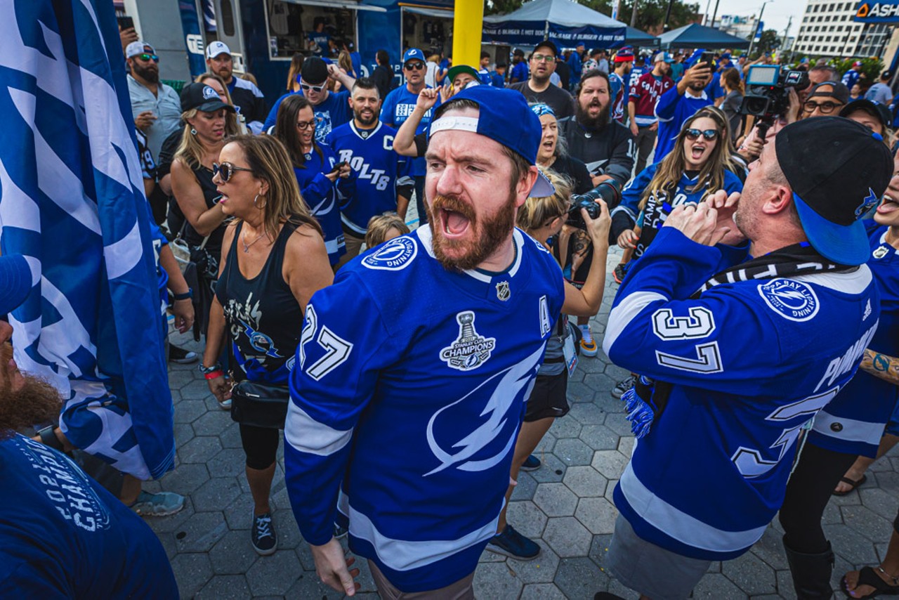 10 Tampa Bay - LET'S GO BOLTS! ⚡️ The Tampa Bay Lightning