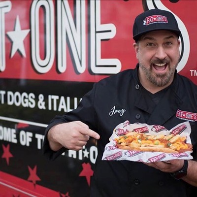 Fat One's Hot Dogs & Italian Ice     Based in Orlando, location varies    After his success singing baritone in *NSYNC, Joey Fatone decided to open a hot dog kiosk in an Orlando mall. The actor and pop star isn&#146;t selling hotdogs at the kiosk anymore. Instead, if you want to try guacamole or mac and cheese topped hot dogs, you&#146;ll have to check the Fat One&#146;s Facebook for food truck updates.        Photo via Fat One's Hot Dogs&#146; Facebook