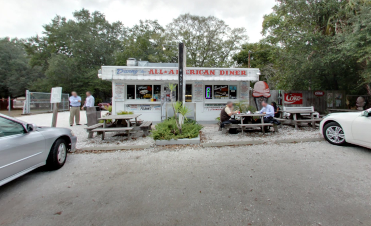 Danny's All-American Diner & Dairy Bar 
4406 N Falkenburg Road, Tampa
Fieri has a hand in this burger joint&#146;s success; he invented its Triple D Triple Play burger, which comes with mojo pork and pastrami. The restaurant is also popular for its chili cheeseburgers and Cuban sandwiches with capicola and Genoa salami.
Photo via Google Maps