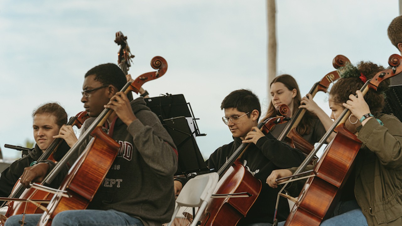 Tampa Metropolitan Youth Orchestra / Photo by Austin Rinker c/o Gasparilla Music Festival