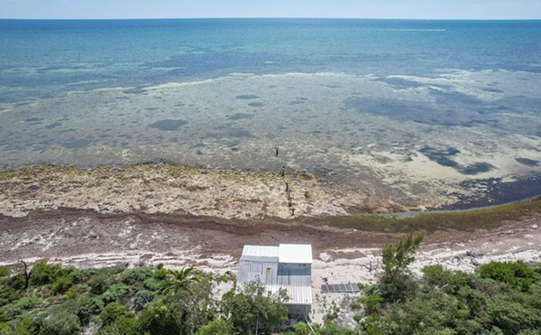 An off-the-grid island beach cottage is now for sale in the Florida Keys
