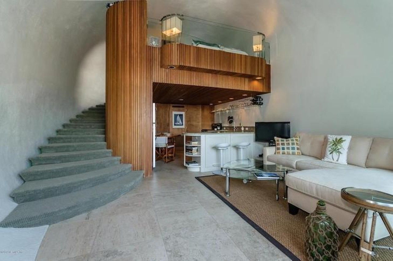 An underground beachfront 'Dune House' is now on the market in Florida
