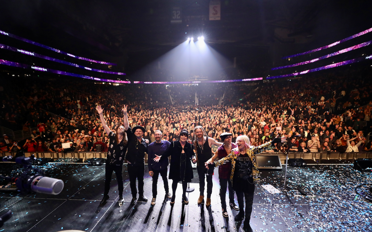 Heart, which plays Amalie Arena in Tampa, Florida on April 26, 2024.