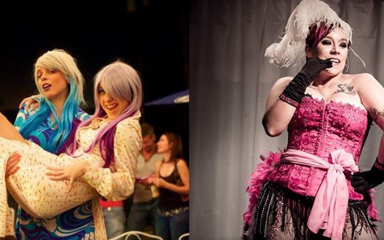 TA TAS AND HA HAS: Burlesque, music and more will be featured at Artpool's anniversary celebration. 