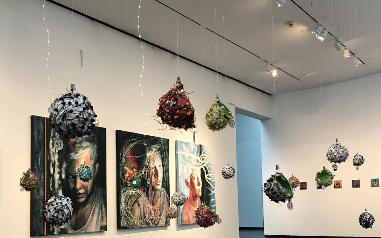Image: Art in Recovery: Artwork from the Sixth Judicial Circuit Adult Drug/Veterans Treatment Court Exhibition &ndash; Opening Reception