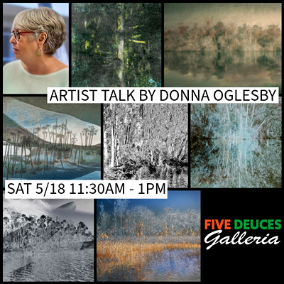 Artist Talk by Photographer Donna Oglesby @ FIVE DEUCES GALLERIA
