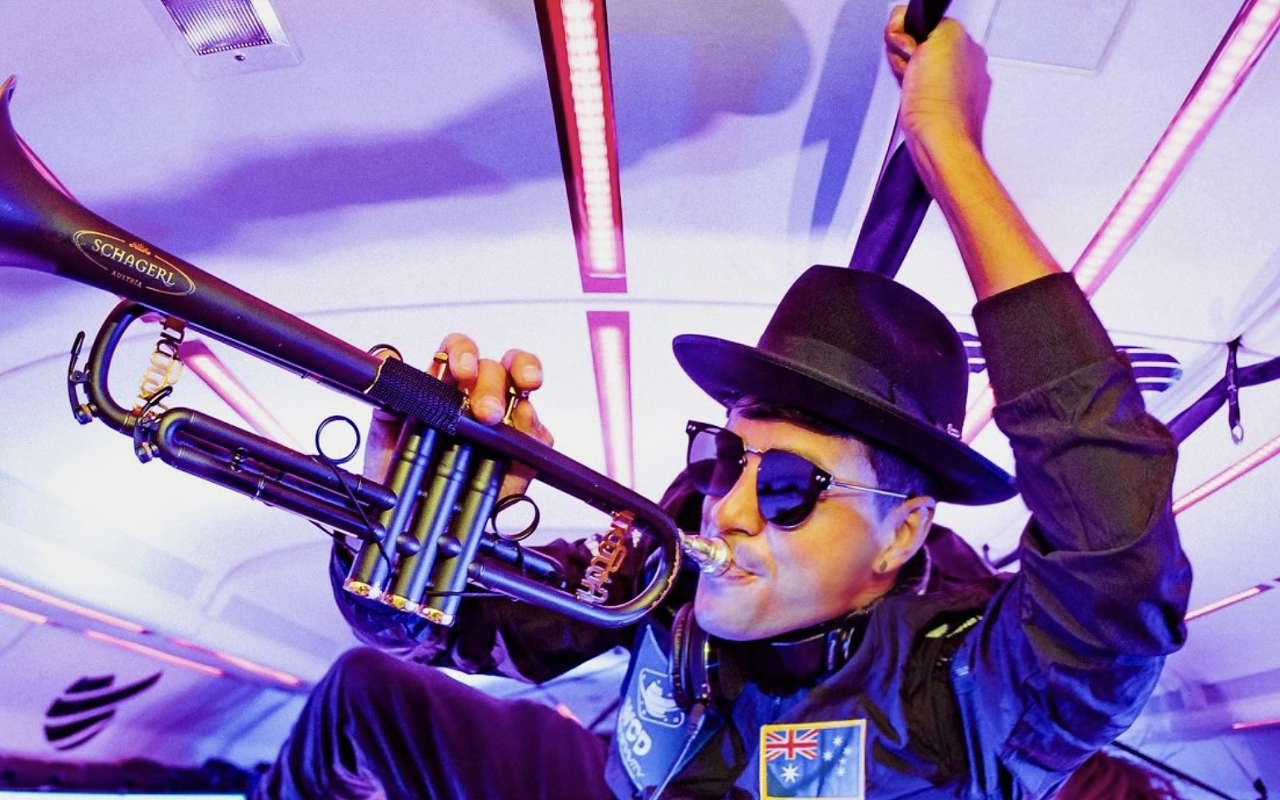 Australian, trumpet-wielding, EDM producer Timmy Trumpet  has sold out his Tampa show