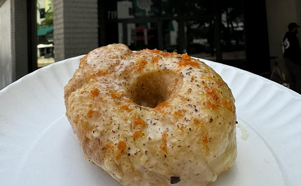 Kamran Mir’s ‘6 a.m. on 7th’ doughnut, available Sept. 1, 2024 at The Hub in Tampa, Florida.