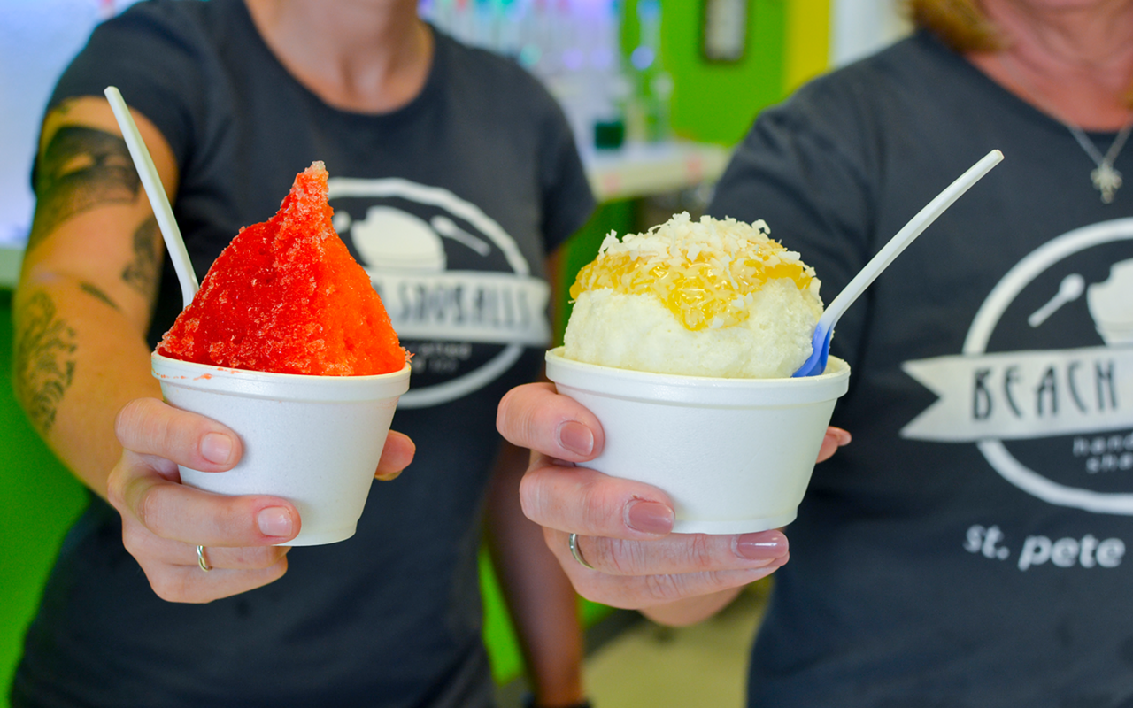 In a couple of months, Beach Snoballs plans to open its second location at Sarasota's St. Armands Circle.