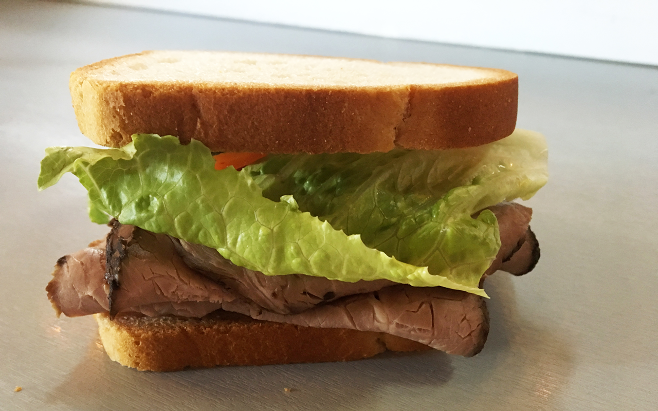 Look how good this sandwich looks with La Brea Bakery's gluten-free bread.
