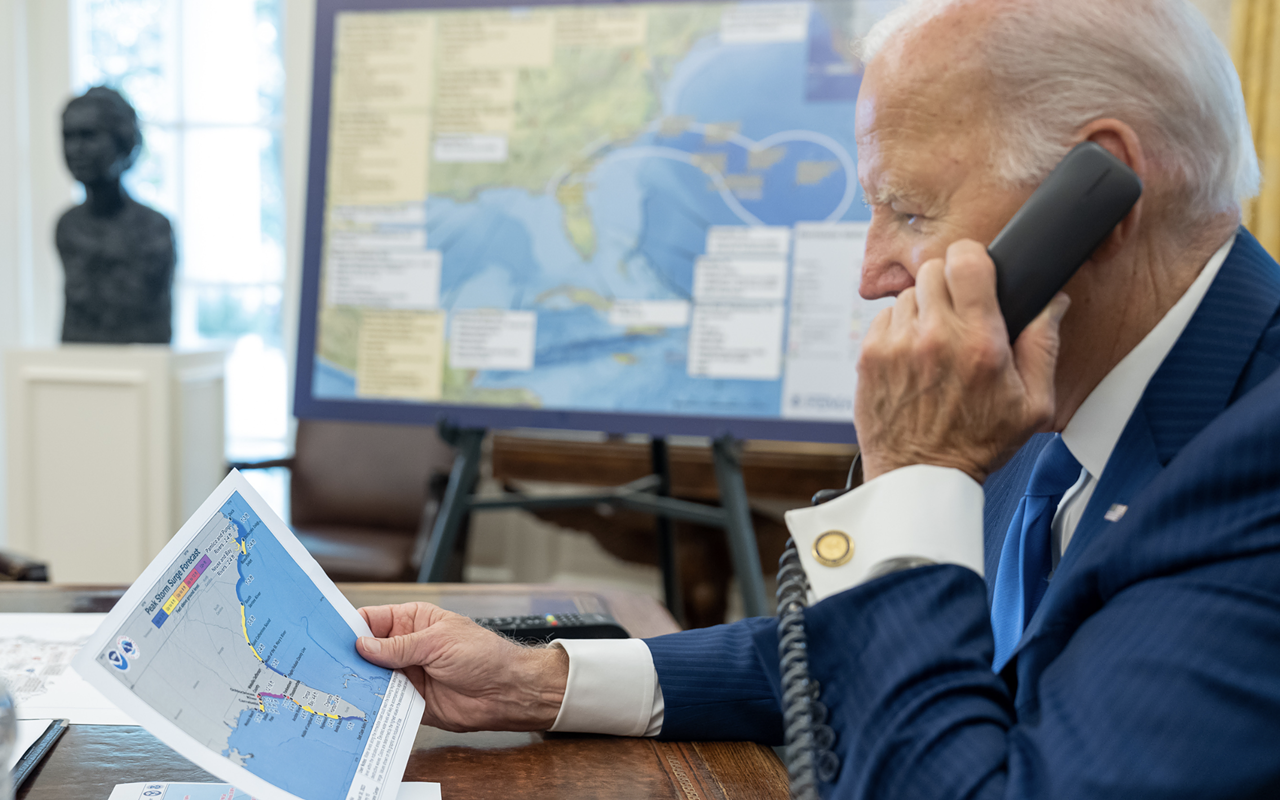 Biden approves disaster declaration for 7 Florida counties hit by Hurricane Idalia