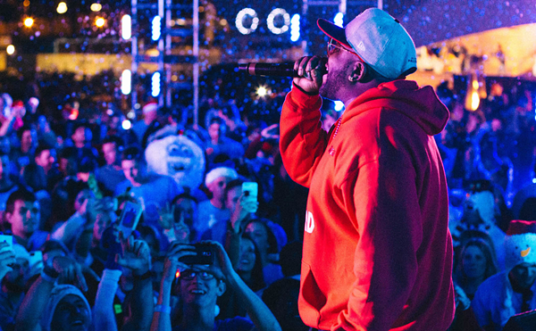 Big Boi plays onbikes' Winter Wonder Ride afterparty at Curtis Hixon Park in Tampa, Florida on December 10, 2016.