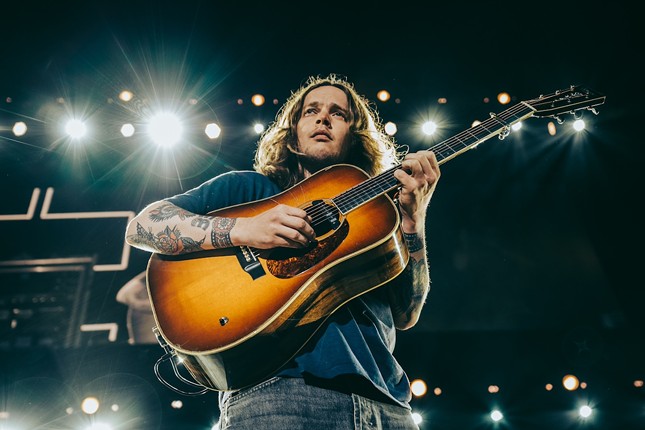 Billy Strings plays Yuengling Center in Tampa, Florida on April 18, 2023.