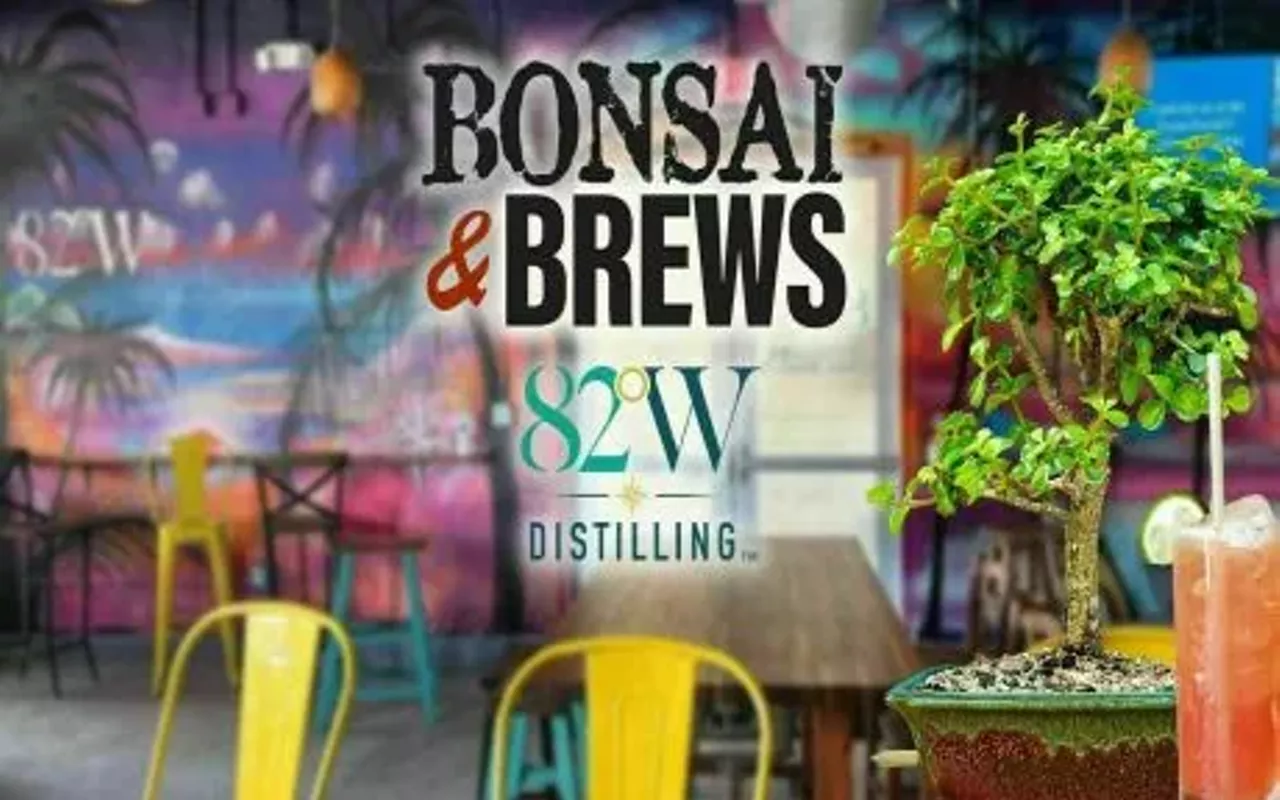 Image: Bonsai and Brews at 82West