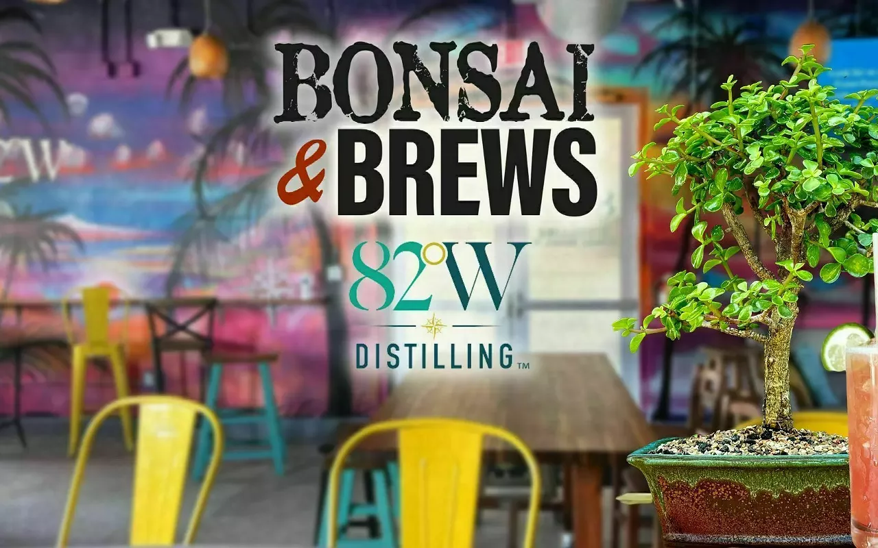 Image: Bonsai and Brews at 82West