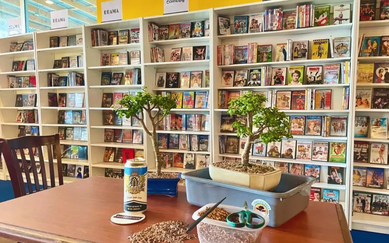 Image: Bonsai and Brews at Beerbusters Movie Bar