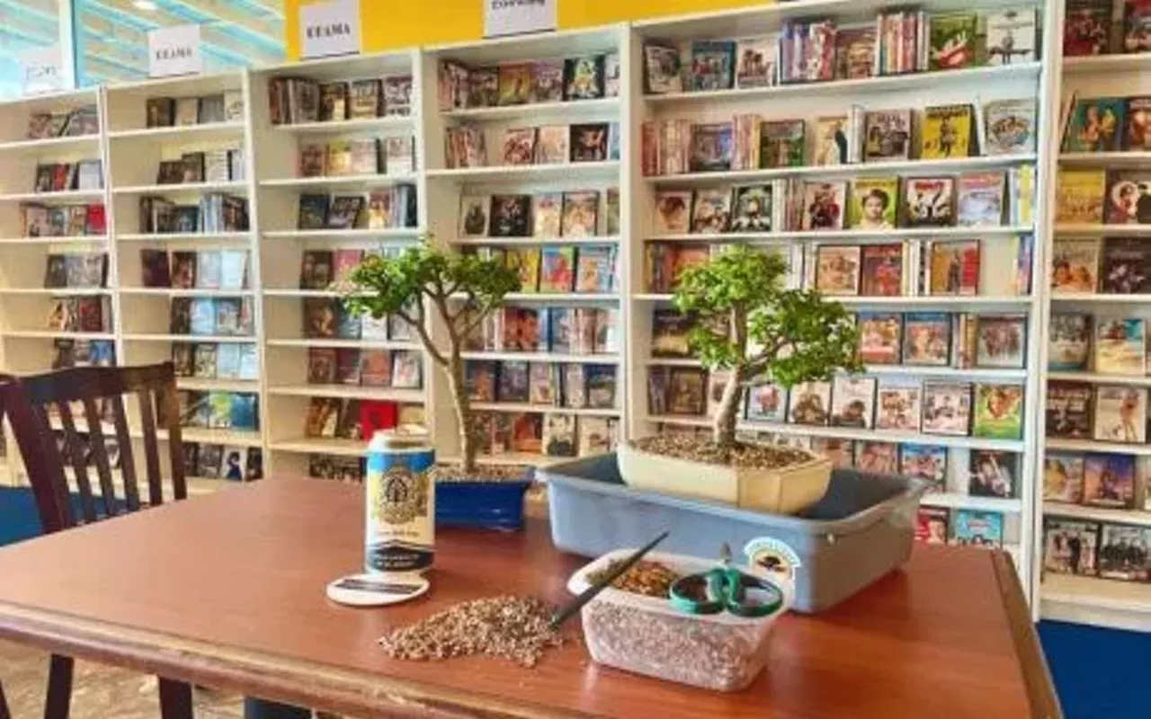 Image: Bonsai and Brews at Beerbusters Movie Bar
