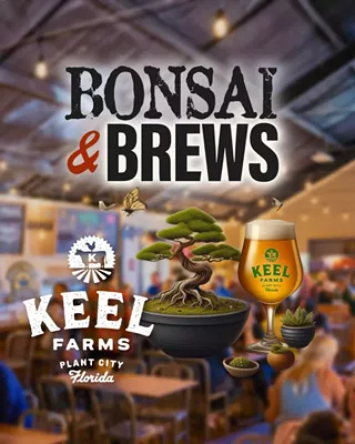 Bonsai and Brews at Keel Farms | Plant City