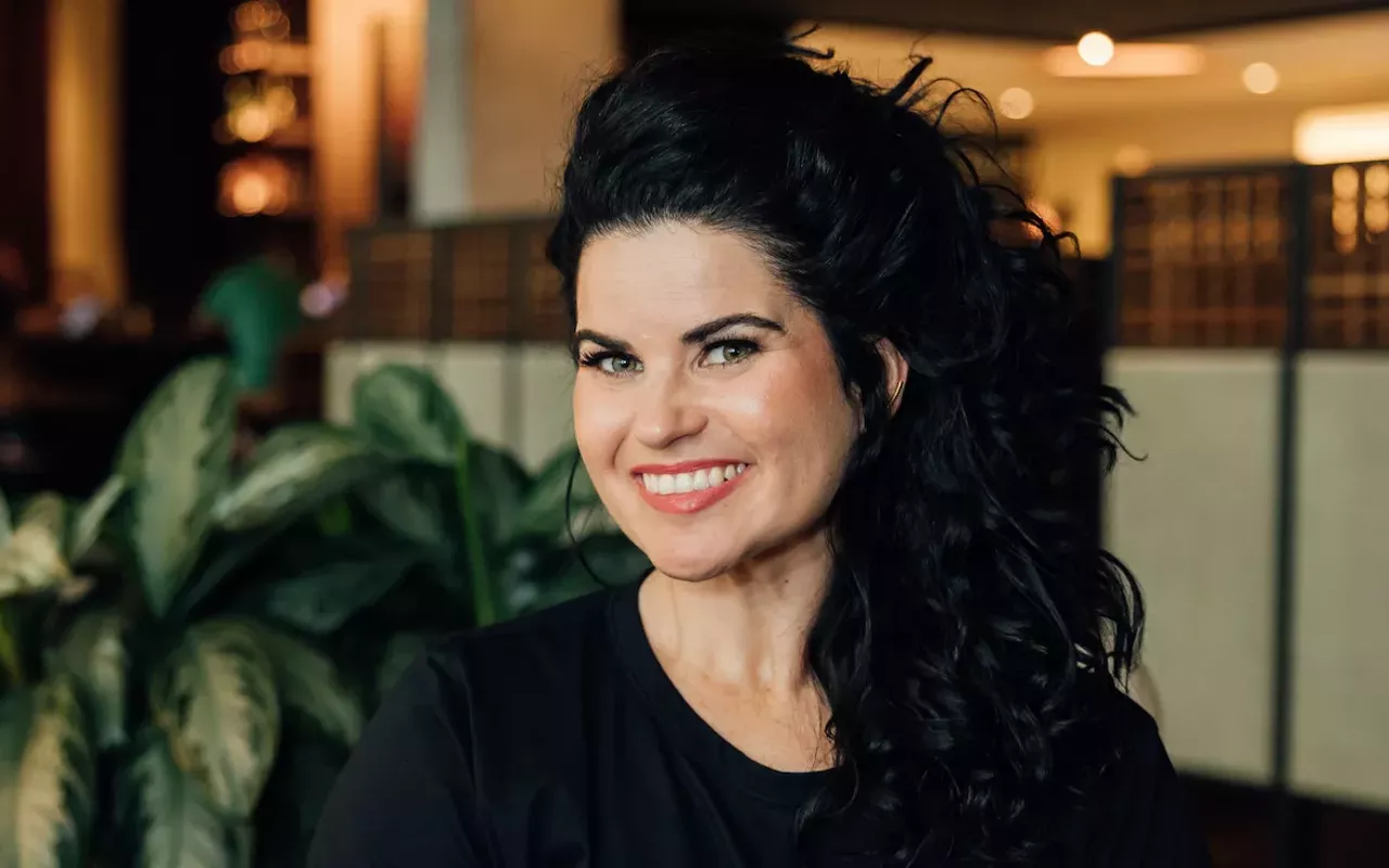Sarah McNamara, who appears at Centro Asturiano de Tampa in Ybor City, Florida on July 19, 2025.