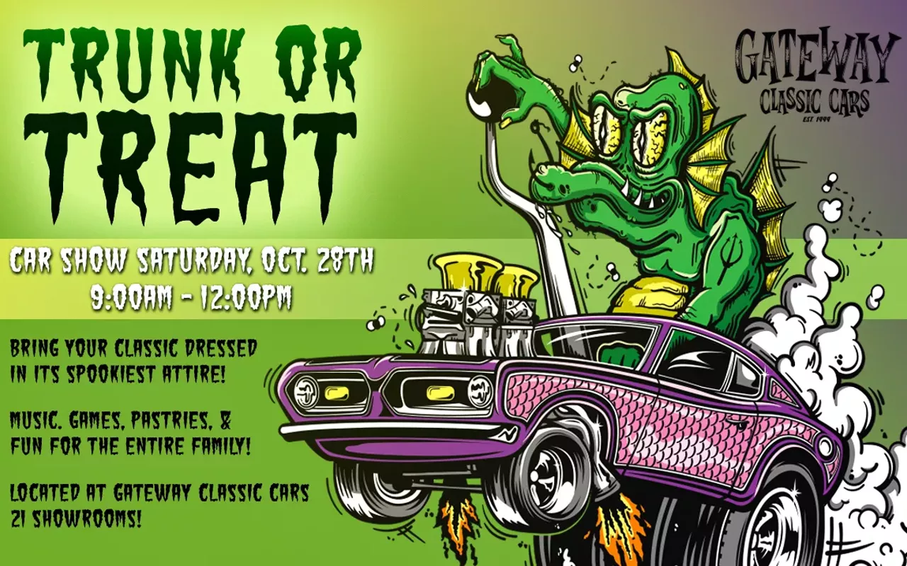 Image: Caffeine and Chrome Truck or Treat - Classic Cars and Coffee at Gateway Classic Cars of Tampa
