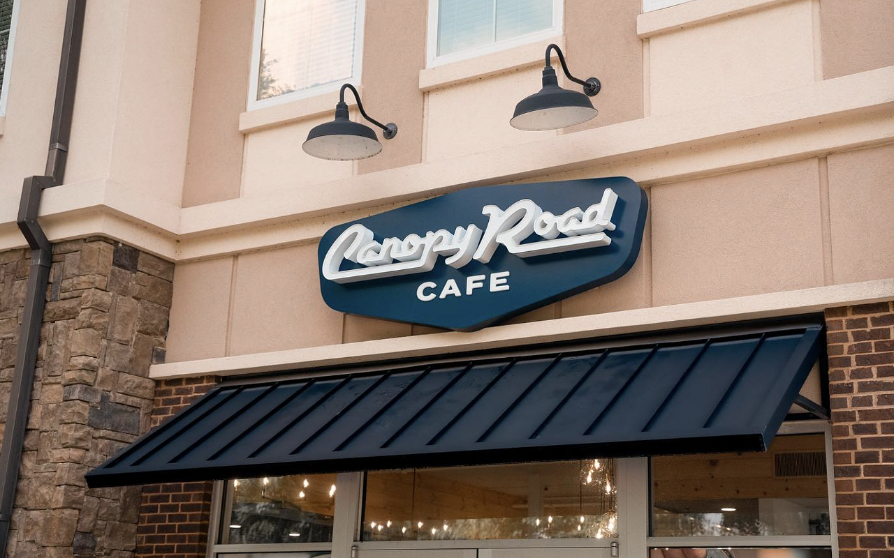 One of Canopy Road Cafe's locations in Tallahassee.