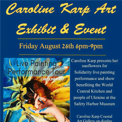 Caroline Karp Art - Sunflowers, Sails and Coastal Art