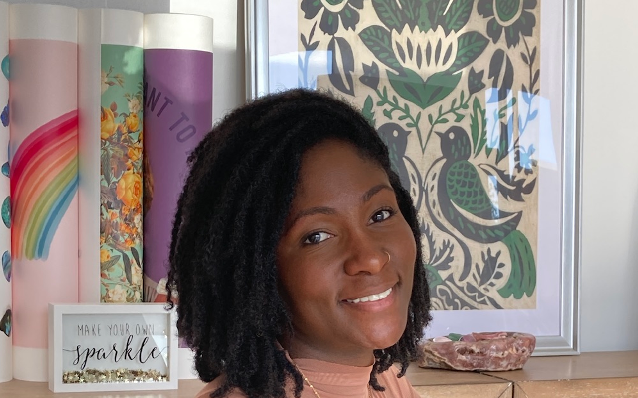 Paula Hopkins, owner of Seminole Heights' Chakra Zulu, in Tampa, Florida, which has a grand opening on May 22, 2021.