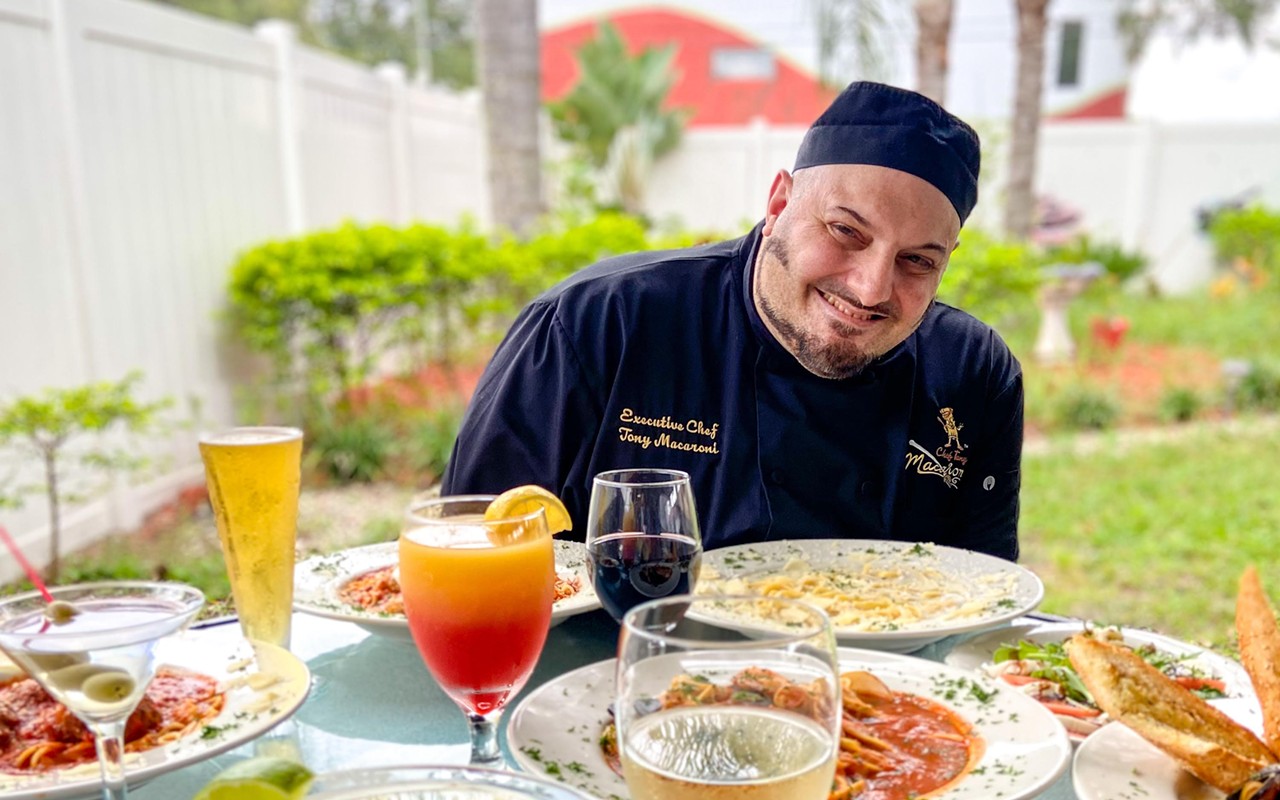 Chef Tony Macaroni previews his upcoming Carrollwood restaurant, opening early next year