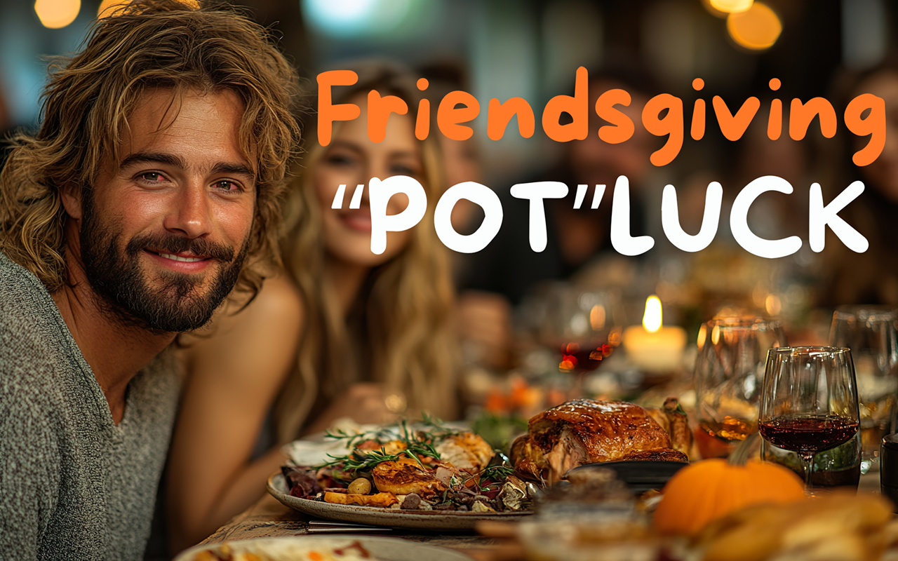 Image: Chillum's Friendsgiving "Pot"luck