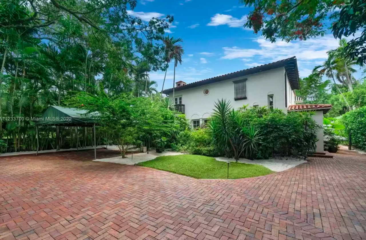 Christian Slater is selling his Florida house for just under $4 million