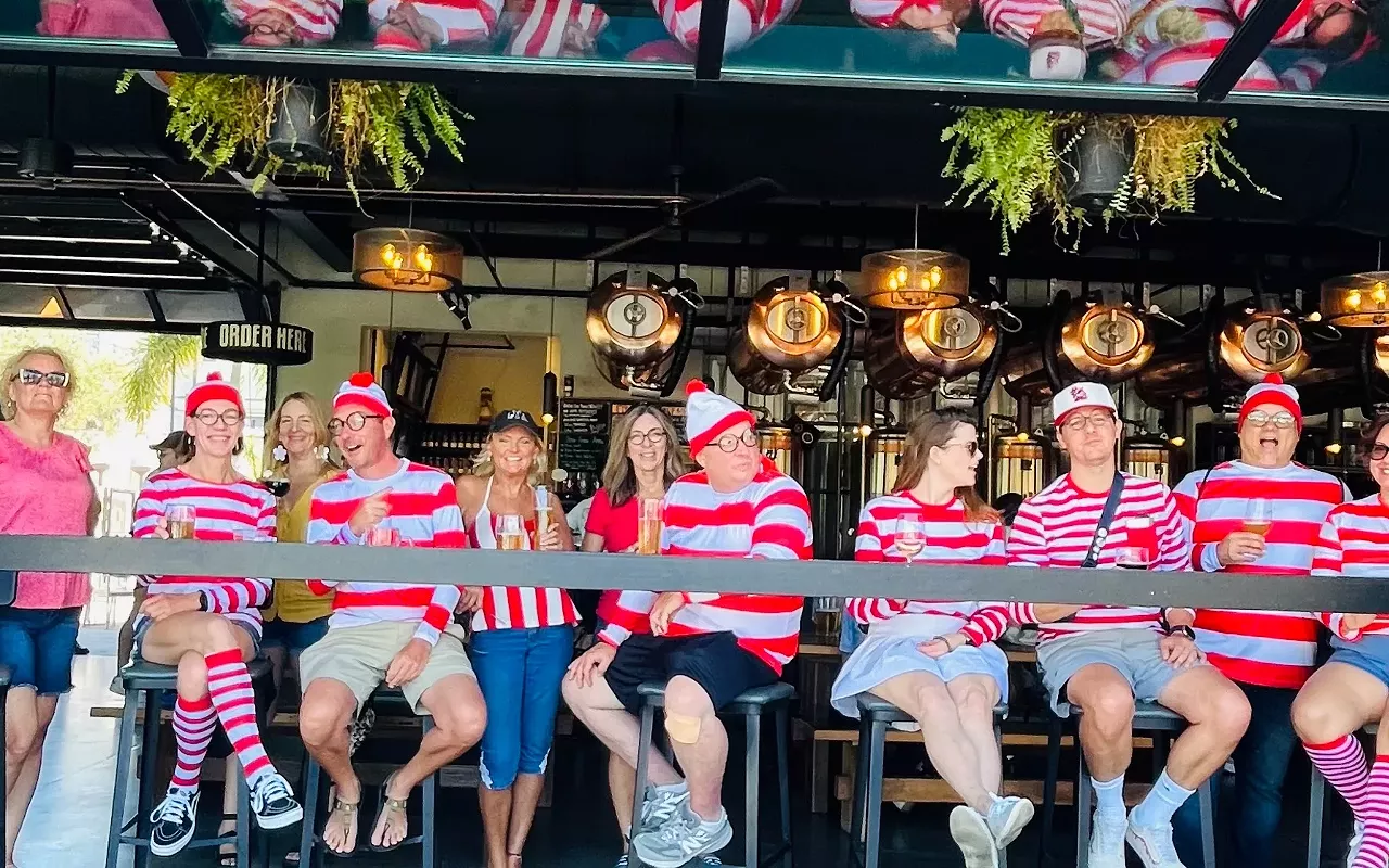 Image: Christy's Thirsty Where's Waldo Beer Ride