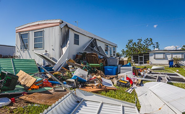 The aftermath of Hurricane Ian, which moved across Florida from Sept. 23-24, 2022.