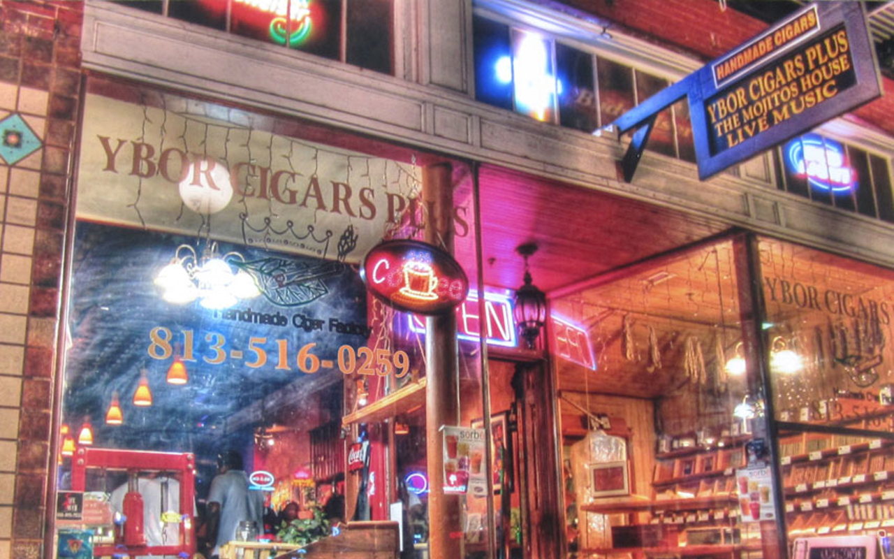 Ybor Cigars Plus, which includes Mojito House, in Ybor City, Florida, which has received three citations according to officials from the City of Tampa.