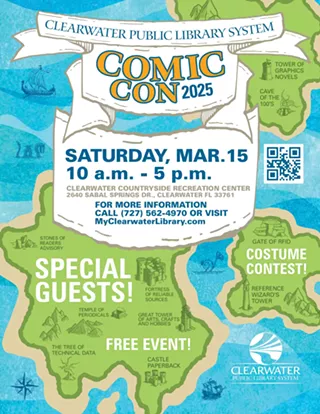 Clearwater Library Comic Con 2024