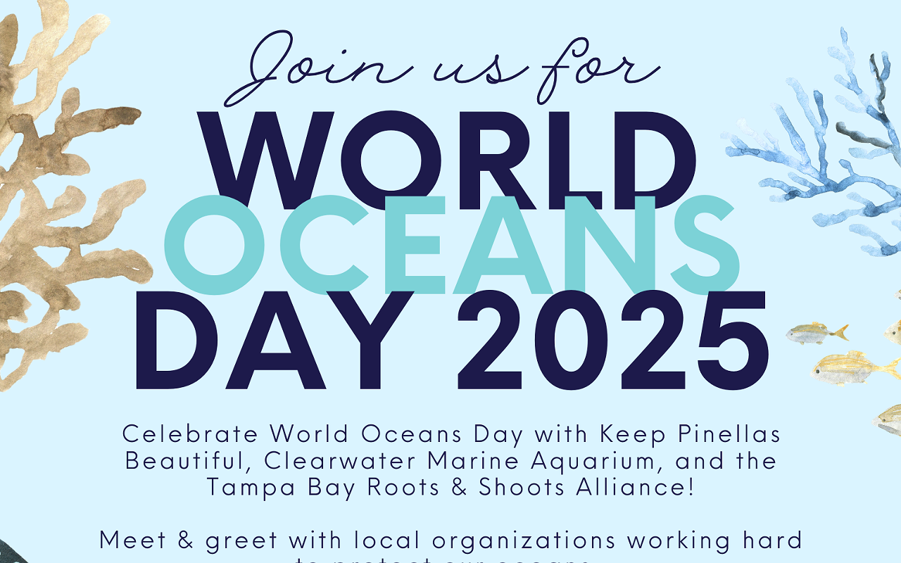 Image: Clearwater Marine Aquarium and Keep Pinellas Beautiful Celebrate World Oceans Day with Community Event