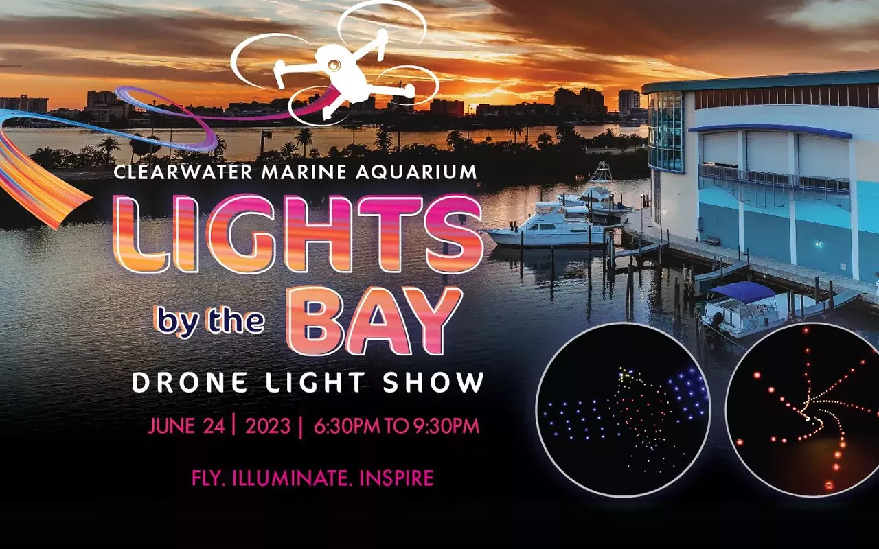 Image: Clearwater Marine Aquarium to Present Lights by the Bay: A Spectacular Pirate-Themed Drone Show