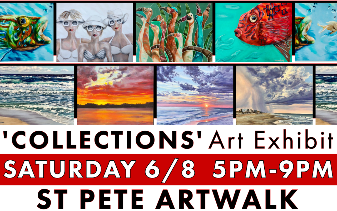 Image: COLLECTIONS Art Exhibit / St Pete Artwalk @ FIVE DEUCES GALLERIA