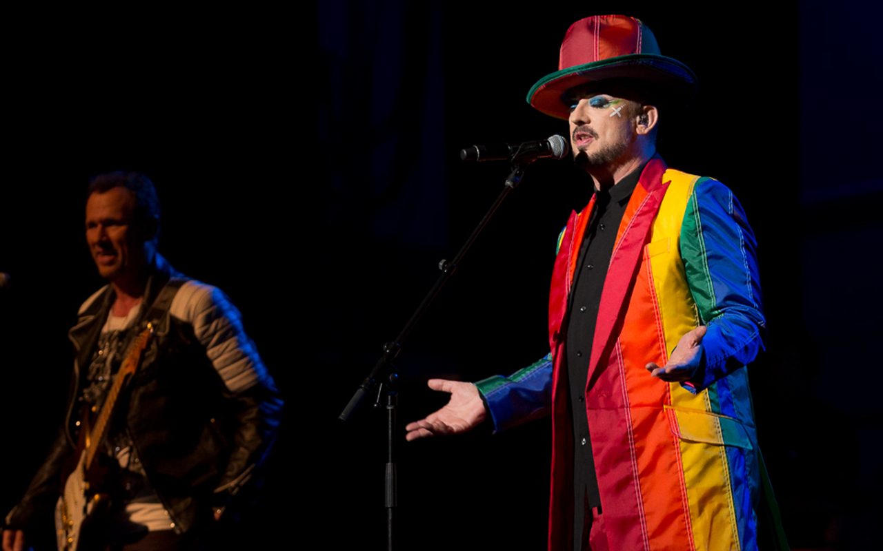 Pride in the name of Boy George: Culture Club at Mahaffey Theater Wed., July 6, 2016.