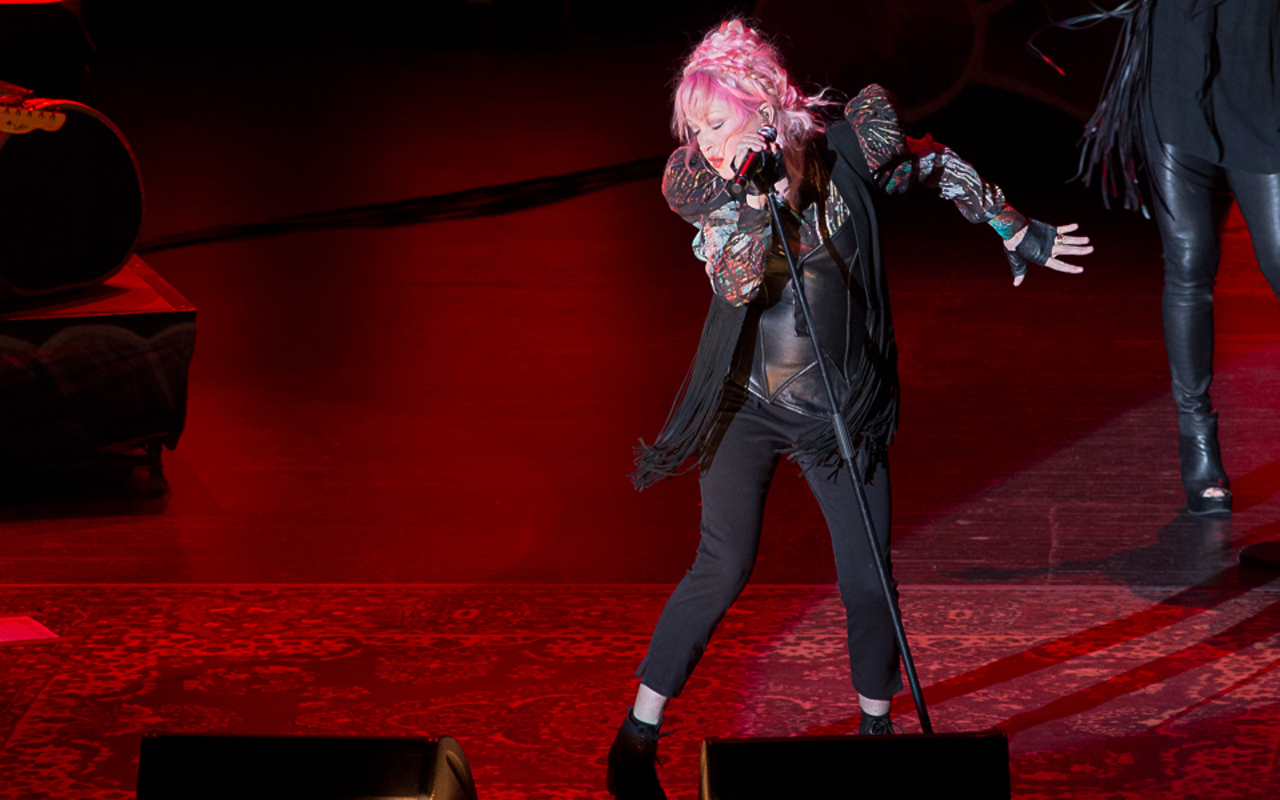 She bops: Cyndi Lauper at Ruth Eckerd Hall on Wed., June 8, 2016
