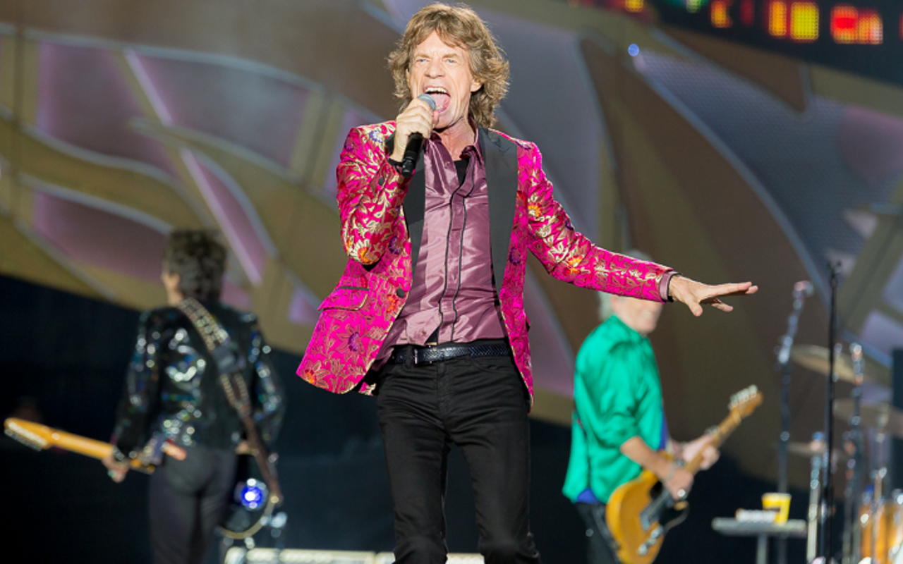 Mick Jagger, The Rolling Stones, Citrus Bowl Stadium in Orlando Fri., June 12, 2015