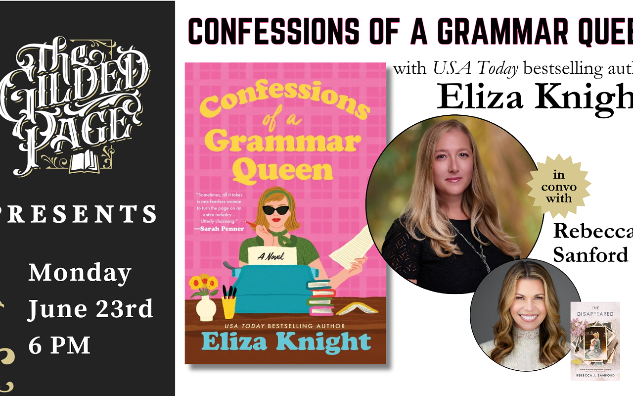 Image: Confessions of a Grammar Queen with Eliza Knight