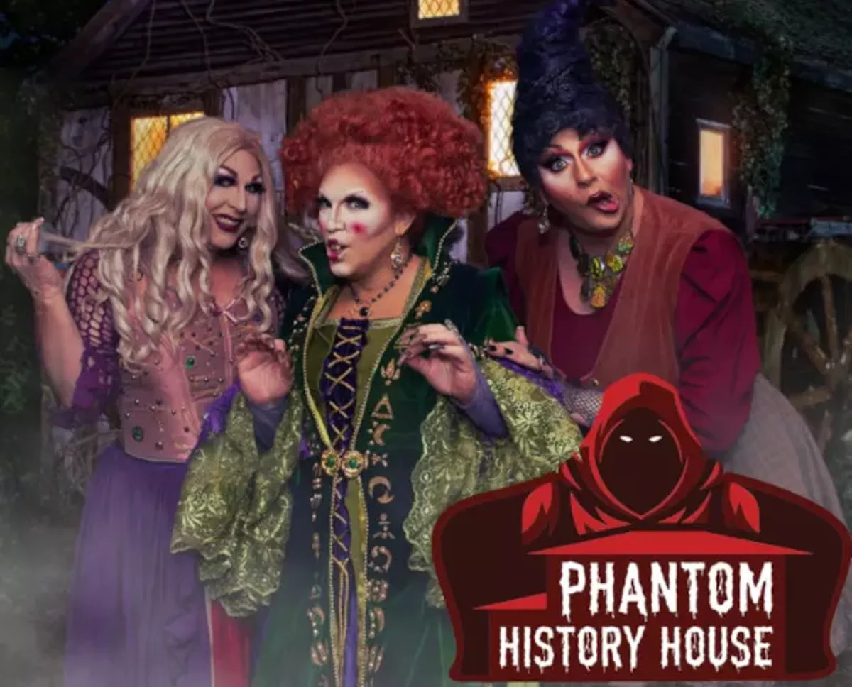 The Tampa Bay Sanderson Sisters will put a spell on you at Phantom History House Oct. 21.
