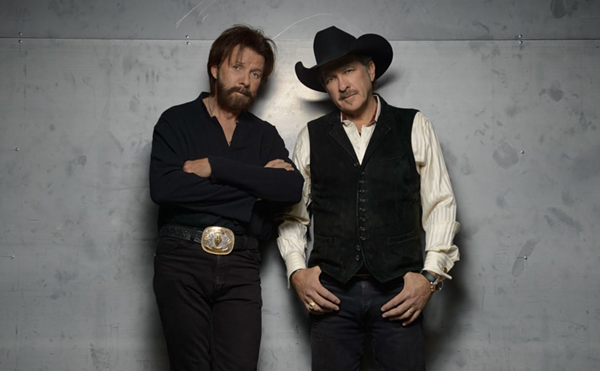 Brooks & Dunn, which plays MidFlorida Credit Union Amphitheatre in Tampa, Florida on May 4, 2024.