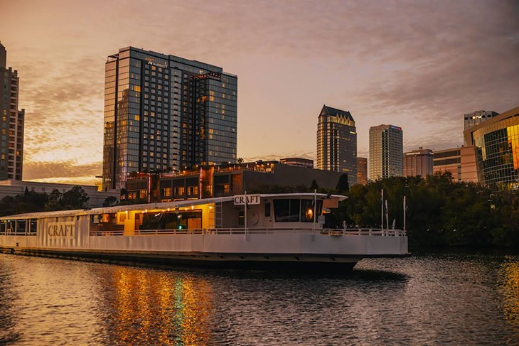 Craft, Tampa's first dining river cruise, will open March 8