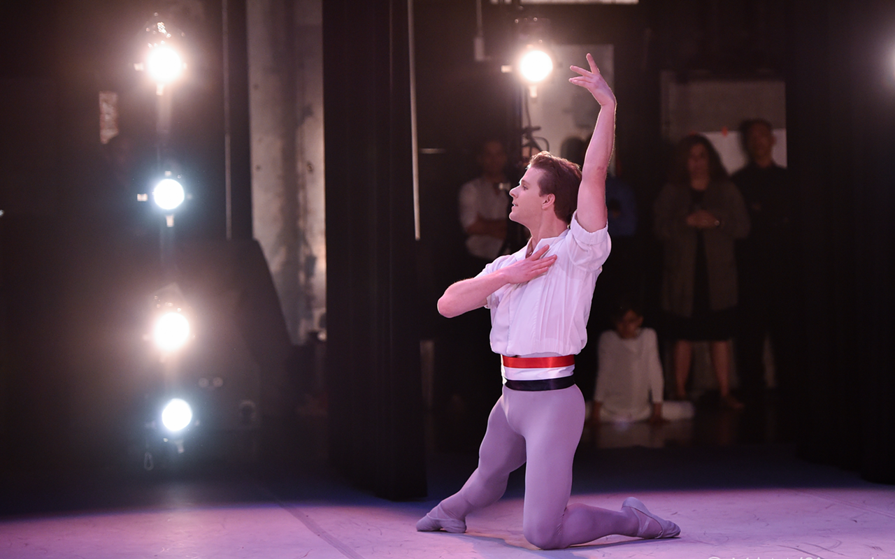 Daniel Ulbricht, a St. Pete native who now dances with the New York City Ballet, performed at the gala.