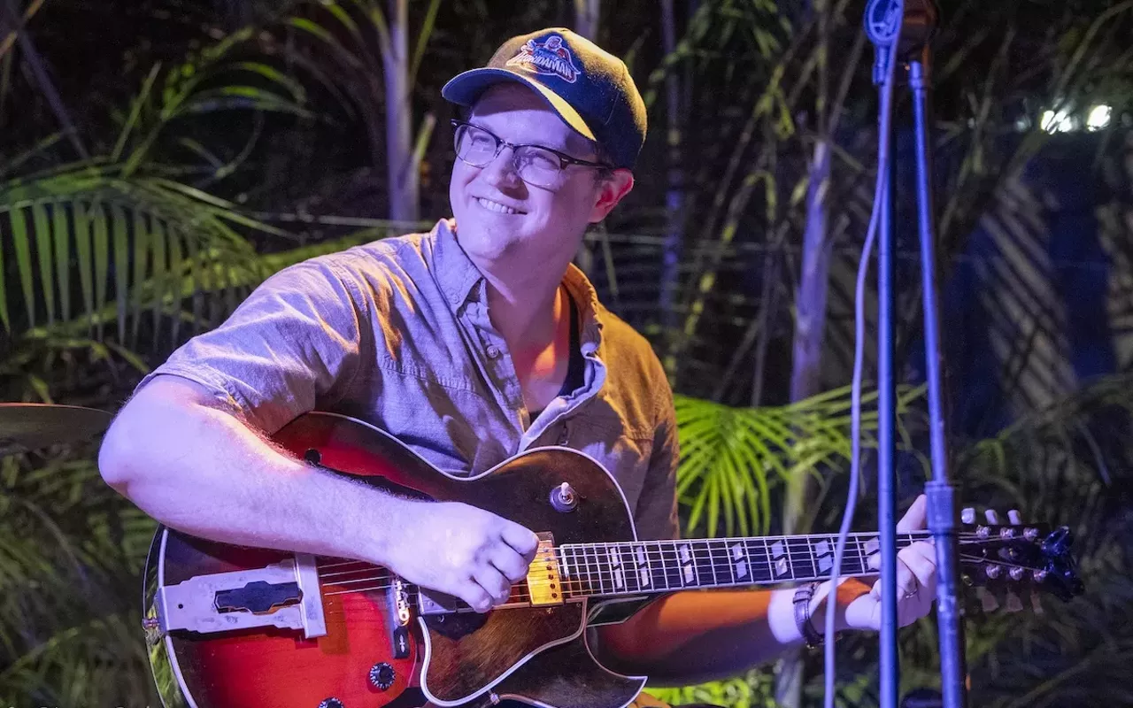Dominic Walker at DI CoffeeBar in Tampa, Florida on June 7, 2024.