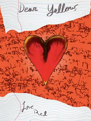Dear Yellow, Love Red poster