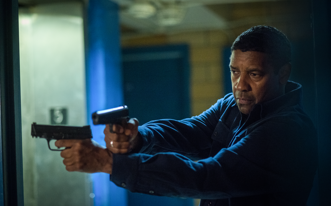 Even with a gun in each hand, Denzel Washington is left firing blanks throughout The Equalizer 2.